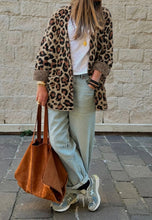 Load image into Gallery viewer, Leopard Open Casual Cardigan
