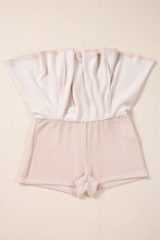 Load image into Gallery viewer, Corded Lantern Sleeve Top High Waist Ruffled Mini Skirt Set
