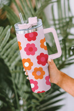 Load image into Gallery viewer, Flower Print 30 oz Stainless Steel Tumbler
