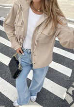 Load image into Gallery viewer, 2 in 1 Thermal Knit Textured Hooded Jacket
