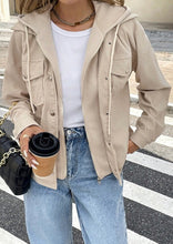 Load image into Gallery viewer, 2 in 1 Thermal Knit Textured Hooded Jacket
