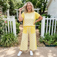 Load image into Gallery viewer, Polka Dot Wide Leg Pant Set
