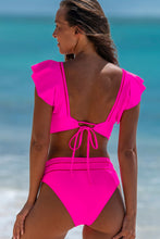 Load image into Gallery viewer, Ruffled 2pcs Bikini Swimsuit
