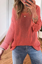 Load image into Gallery viewer, Hollow-out Jumper Sweater
