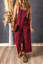 Load image into Gallery viewer, Corduroy Wide Leg Overalls
