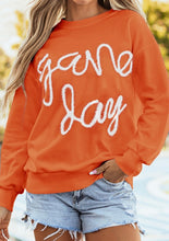 Load image into Gallery viewer, Tinsel Game Day Drop Shoulder Graphic Sweatshirt
