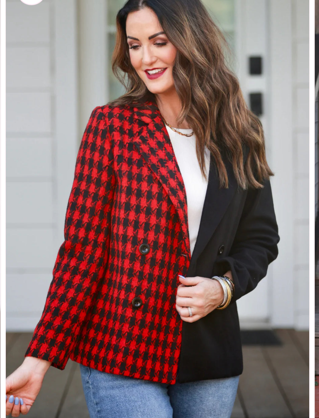 INSTOCK small Bennett Buffalo Plaid Jacket