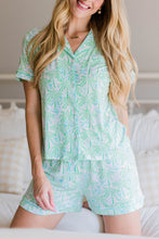 Load image into Gallery viewer, Coco Tree Print Short Sleeve Pajamas Set
