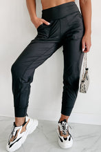 Load image into Gallery viewer, Exposed Seam High Waist Pocketed Joggers
