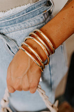 Load image into Gallery viewer, Instock Gold bangle set
