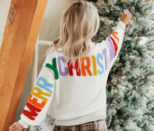 Load image into Gallery viewer, Large INSTOCK merry Christmas sweater
