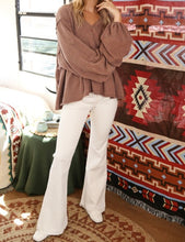 Load image into Gallery viewer, Retro Patchwork Puff Sleeve Babydoll Top
