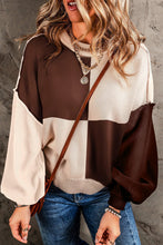 Load image into Gallery viewer, Colorblock Bishop Sleeve Sweater
