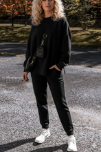 Load image into Gallery viewer, High Low Pullover and Skinny leg Pants Set
