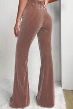 Load image into Gallery viewer, High Waist Flare Corded Pants
