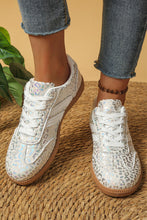 Load image into Gallery viewer, Shimmer Leopard Printed Sneakers
