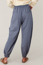 Load image into Gallery viewer, Wild Wind Mineral Wash Multi Pockets Lace-up Waist Harem Pants
