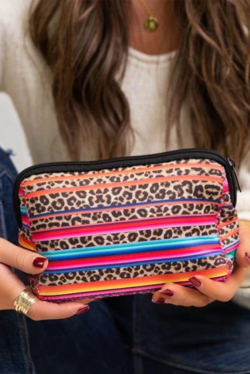 Neoprene makeup bag