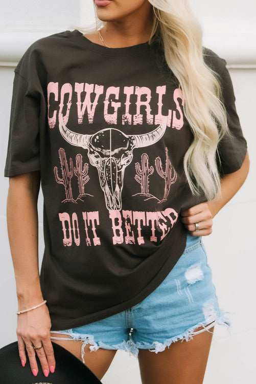 Cowgirls tee