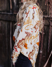 Load image into Gallery viewer, Howdy Western Patterns Button up Loose Shirt
