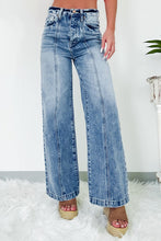 Load image into Gallery viewer, Central Seamed Wide Leg High Waist Jeans
