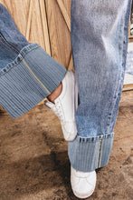 Load image into Gallery viewer, Ashleigh Cuffed Straight Loose Jeans

