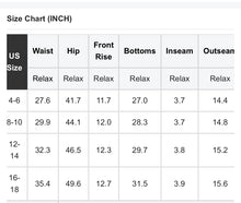 Load image into Gallery viewer, Stripe Drawstring Elastic Waist Casual Denim Shorts
