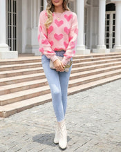 Load image into Gallery viewer, Heart Knit Sweater
