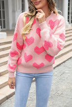 Load image into Gallery viewer, Heart Knit Sweater
