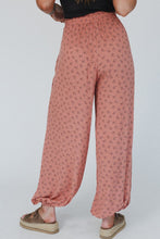 Load image into Gallery viewer, Boho Floral Printed Wide Leg Jogger Pants
