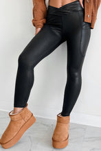 Load image into Gallery viewer, V Crossover High Waist Pocketed Leggings
