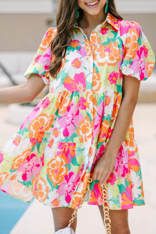 Instock floral dress