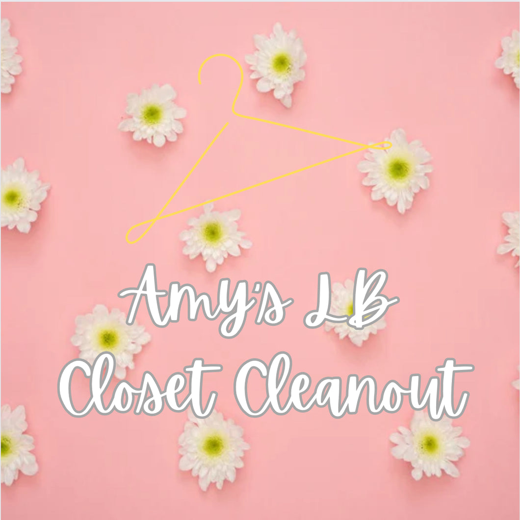 Closet clean out tops