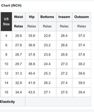 Load image into Gallery viewer, Center Seam Cuffed Hem Straight High Waist Jeans
