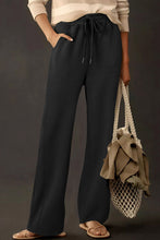 Load image into Gallery viewer, Scuba Drawstring High Waist Solid Color Sweatpants
