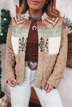 Load image into Gallery viewer, Aztec Quilted Patchwork Western Fashion Jacket
