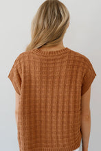 Load image into Gallery viewer, Round Neck Textured Knit Sweater
