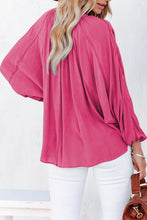 Load image into Gallery viewer, Split V Neck Dolman Top
