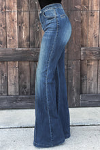 Load image into Gallery viewer, Wide Leg Denim Trouser
