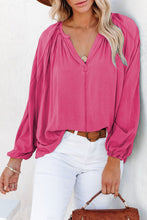 Load image into Gallery viewer, Split V Neck Dolman Top
