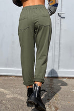 Load image into Gallery viewer, Casual Elastic Drawstring Waist Pants
