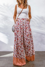 Load image into Gallery viewer, Shirred High Waist Wide Leg Pants
